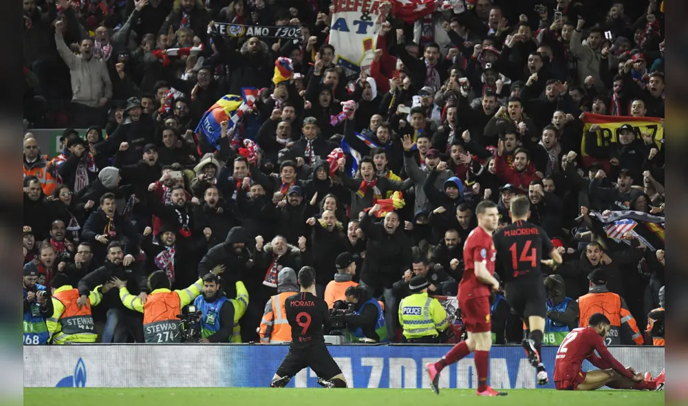 Álvaro Morata celebrando el 3-2 definitivo. Álvaro Morata celebrando el 3-2 definitivo.