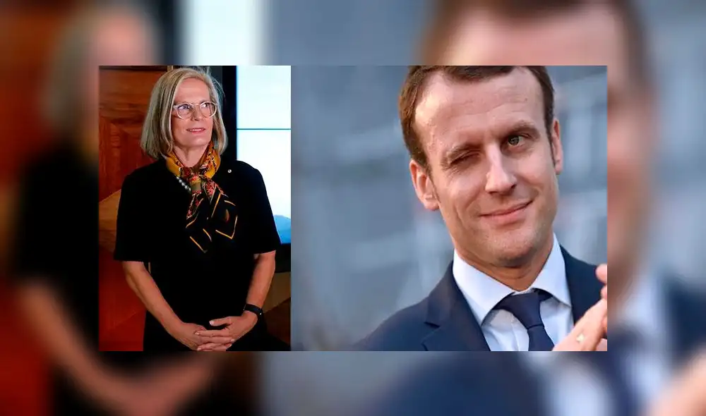 Macron se equivoca y dice “deliciosa” a esposa de ministro de Australia