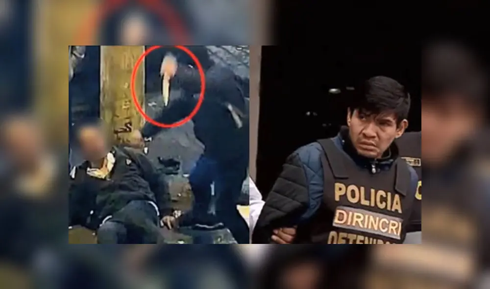 Un examen somático Milton Benjamín Porras Villanueva permitió a la PNP identificarlo como el autor de la cuchillada que mató a albañil. (Foto: Capturas de video / Latina Noticias) Un examen somático Milton Benjamín Porras Villanueva permitió a la PNP identificarlo como el autor de la cuchillada que mató a albañil. (Foto: Capturas de video / Latina Noticias)