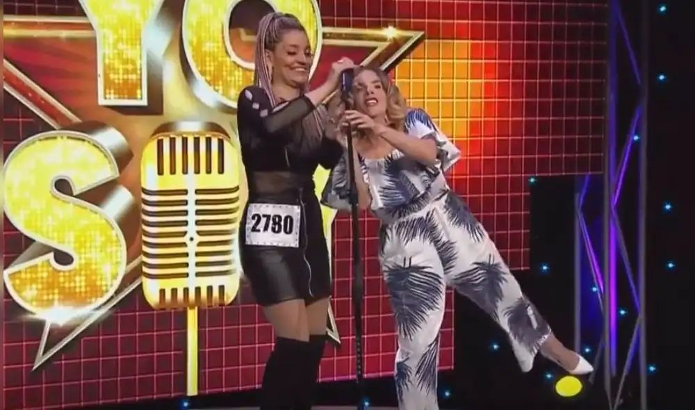  Yo Soy: Katia Palma le jugó broma pesada a Johanna San Miguel [VIDEO]