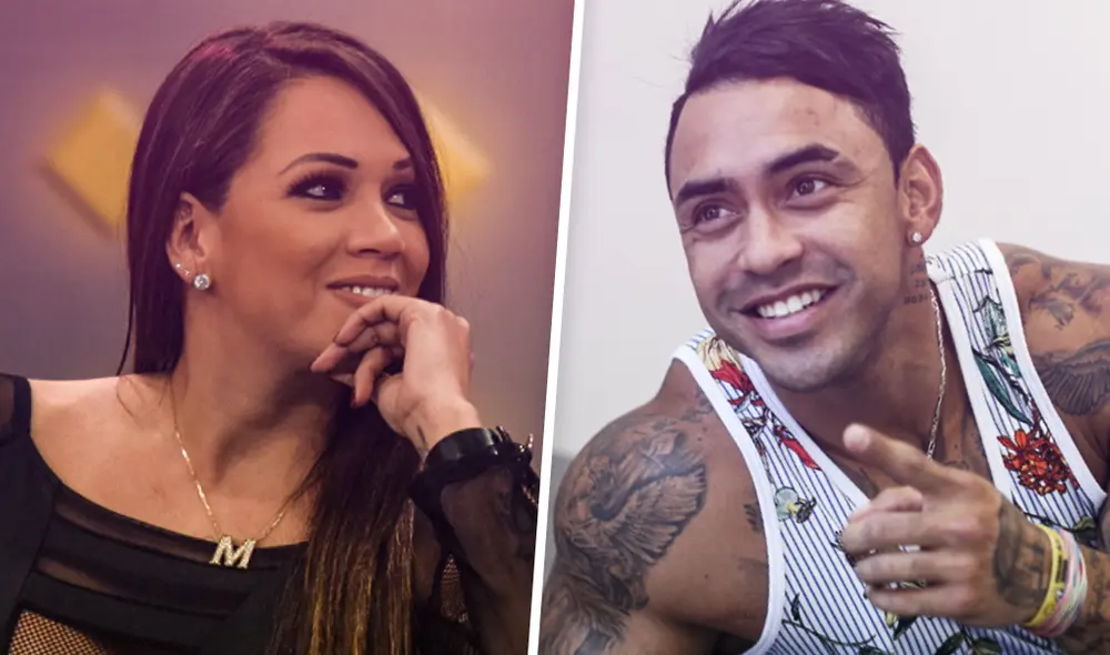 Melissa Klug explica por qué le dio like a Diego Chavarry. Foto: Composición.