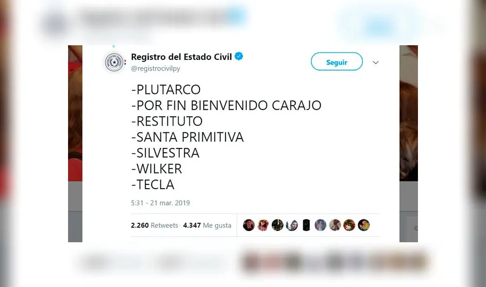 ‘Por fin bienvenido carajo’: el insólito nombre que le pusieron al nacer