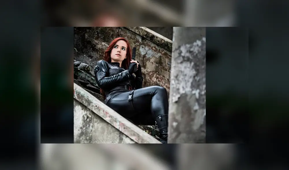 Instagram: Fanática de Scarlett Johansson hace atrevido cosplay de Black Widow y enamora [FOTOS]