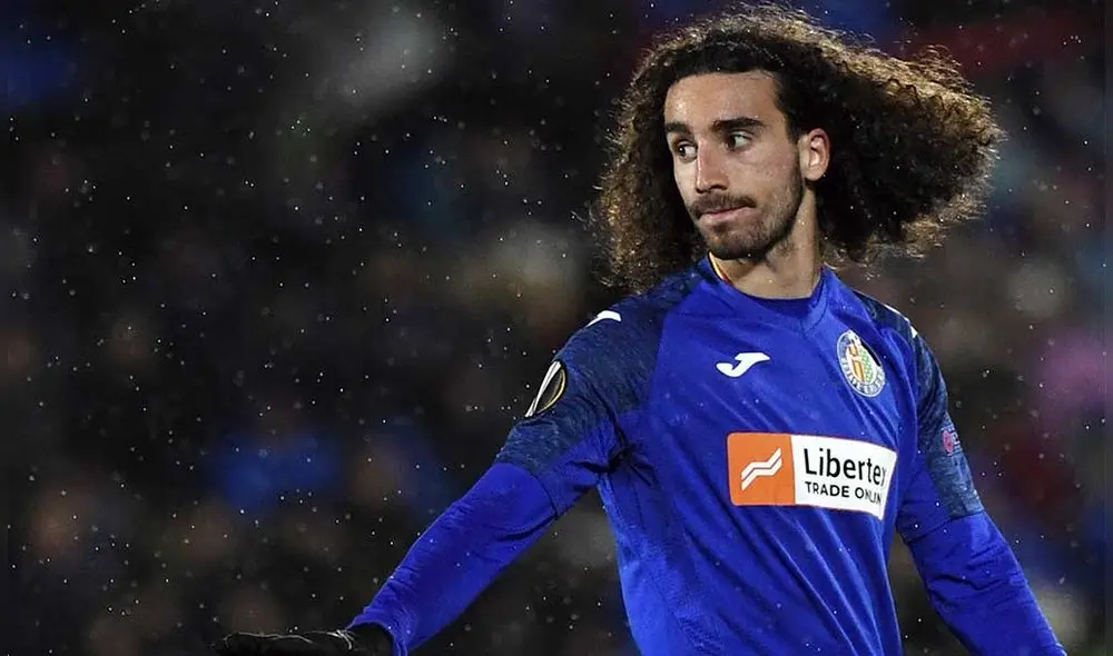 Cucurella llegó al Getafe esta temporada. Foto: AFP. Cucurella llegó al Getafe esta temporada. Foto: AFP.