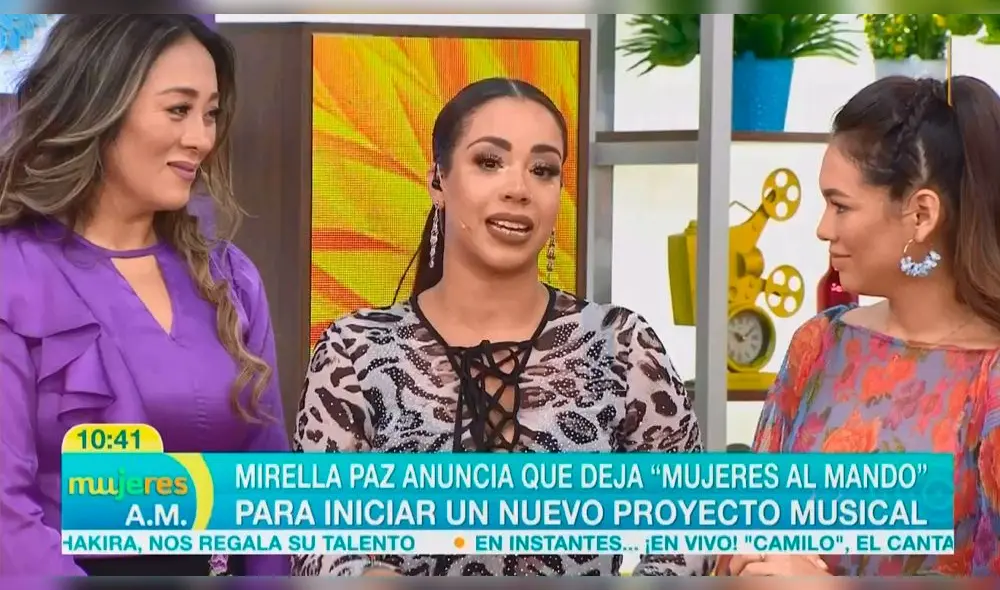 Mirella Paz en Mujeres al mando Mirella Paz en Mujeres al mando