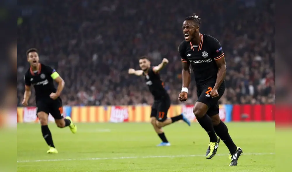 Michy Batshuayi anotó el gol de la victoria para los 'blues'. Foto: AFP. Michy Batshuayi anotó el gol de la victoria para los 'blues'. Foto: AFP.