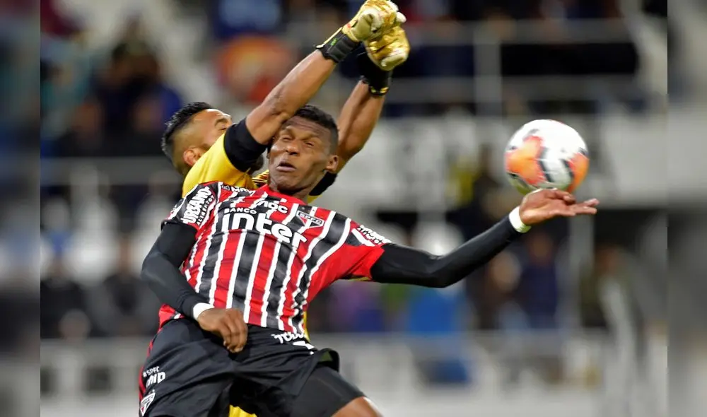 Raúl Fernández es uno de los porteros más batidos en la Copa Libertadores (Foto: EFE)