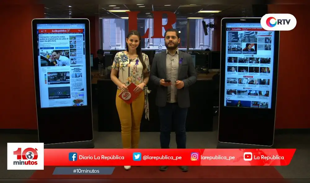 Alan García califica de "rumores" los indicios en su contra - 10 minutos Edición Tarde	