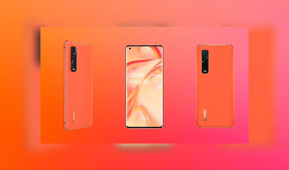Una de las novedades de esta nueva línea es la pantalla perforada con la que cuenta en la parte de atrás. Foto: OPPO.