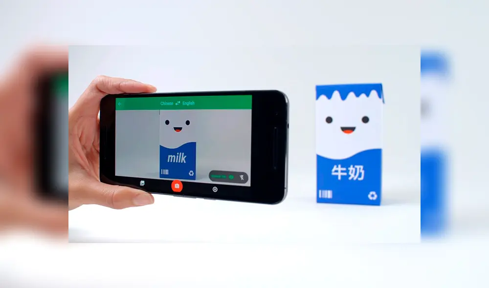Google Traductor: La nueva cámara que traducirá cualquier texto al instante