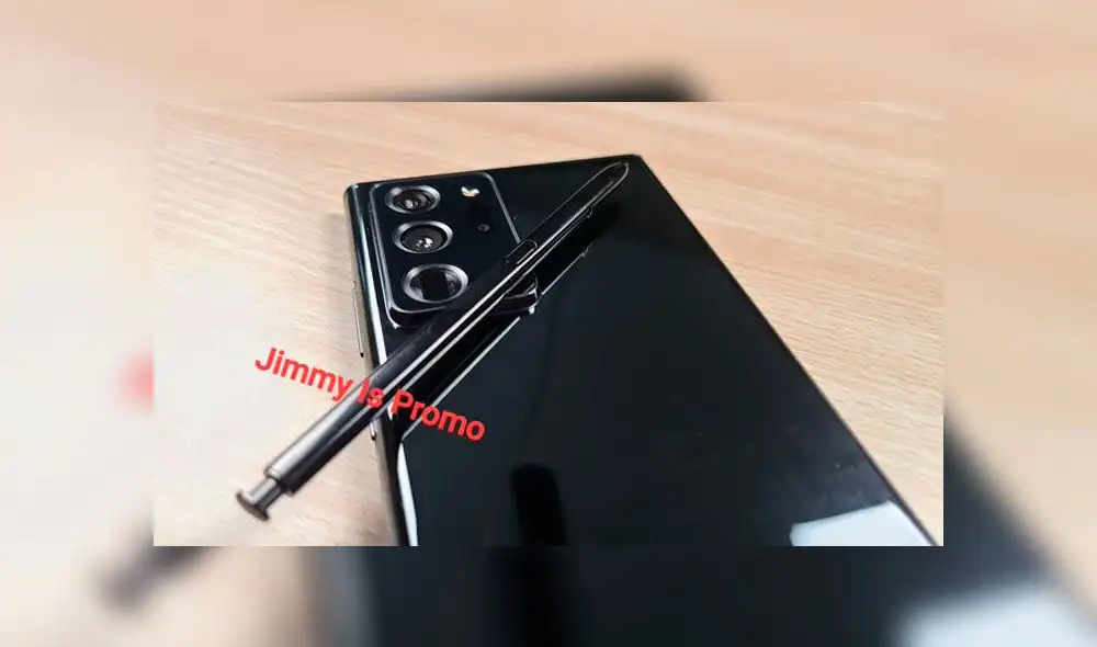 El Samsung Galaxy Note 20 Ultra tiene una triple cámara trasera.