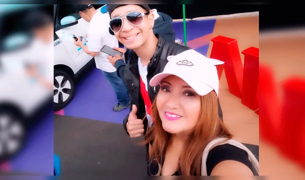 Flor de Huaraz se luce con joven extranjero tras terminar con 'Gringo Karl' [VIDEO]