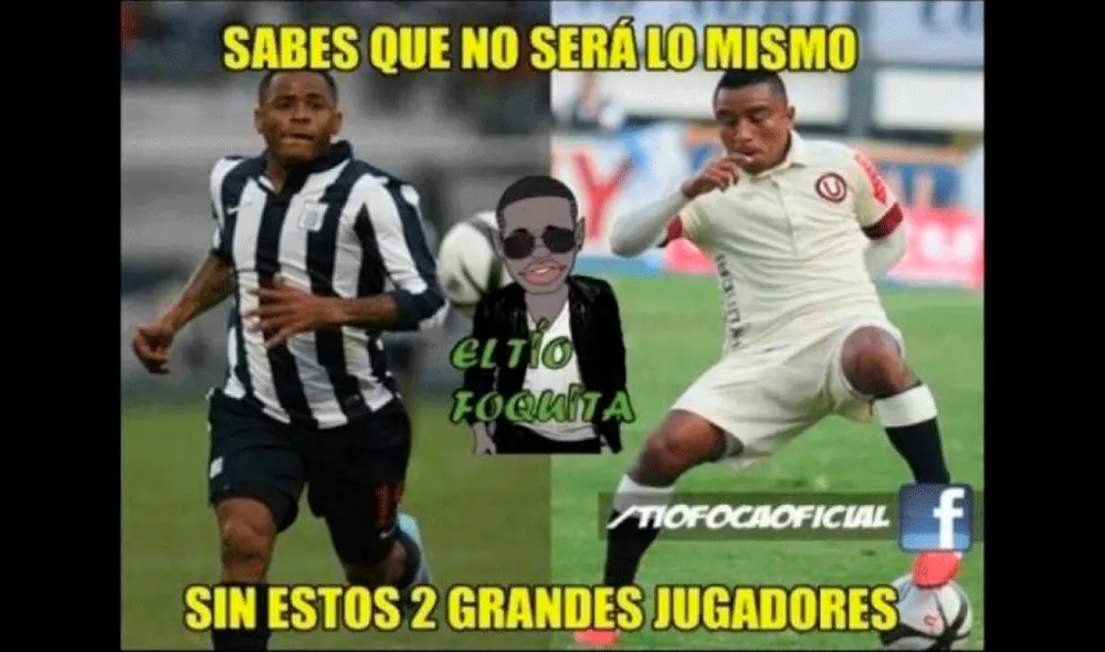 Los memes calientan la previa del clásico del fútbol peruano entre Universitario y Alianza Lima. | Foto: Facebook
