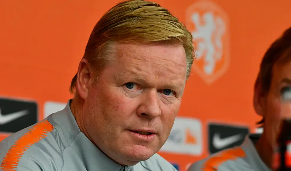 Ronald Koeman es el actual entrenador de la selección de Países Bajos. | Foto: AFP Ronald Koeman es el actual entrenador de la selección de Países Bajos. | Foto: AFP