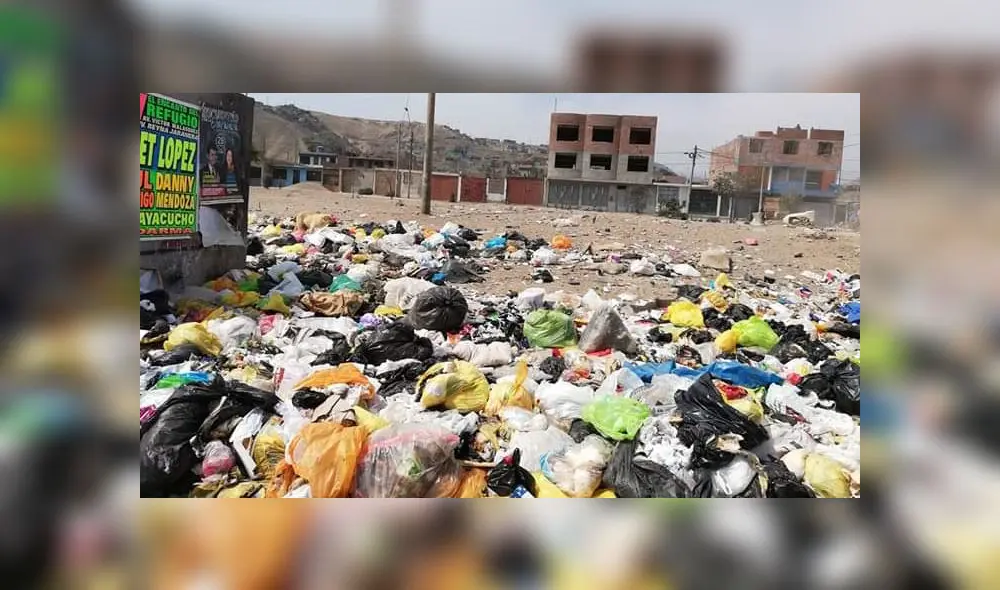 #YoDenuncio: basura acumulada en terrenos de Manchay preocupa a vecinos