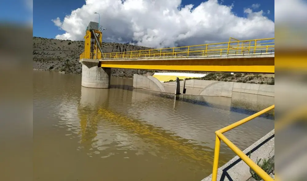 El embalse de Aguada Blanca tiene un alto nivel de sedimentación. Foto: La República