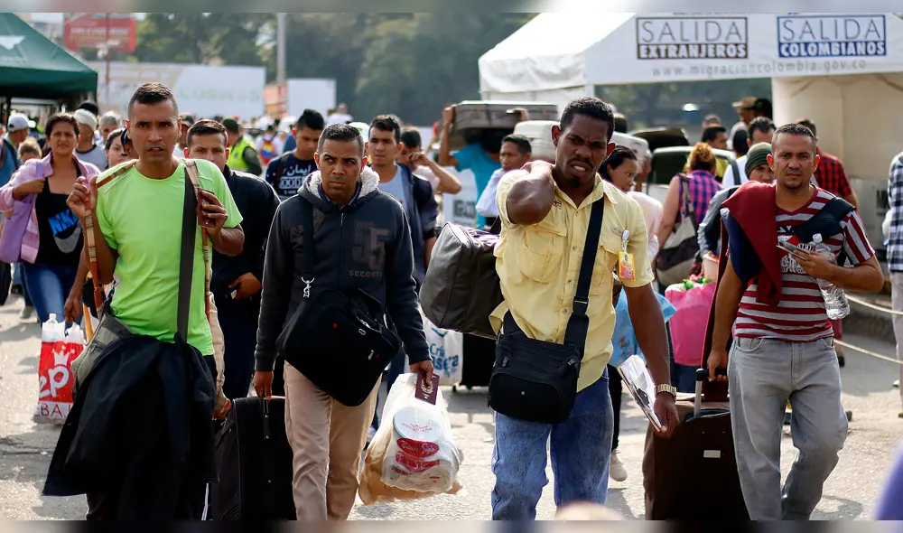 Cúcuta, la vía de escape de miles de venezolanos que huyen de la crisis