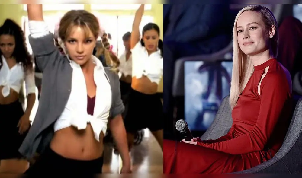 Brie Larson se convierte en una sexy Britney Spears por Halloween Brie Larson se convierte en una sexy Britney Spears por Halloween