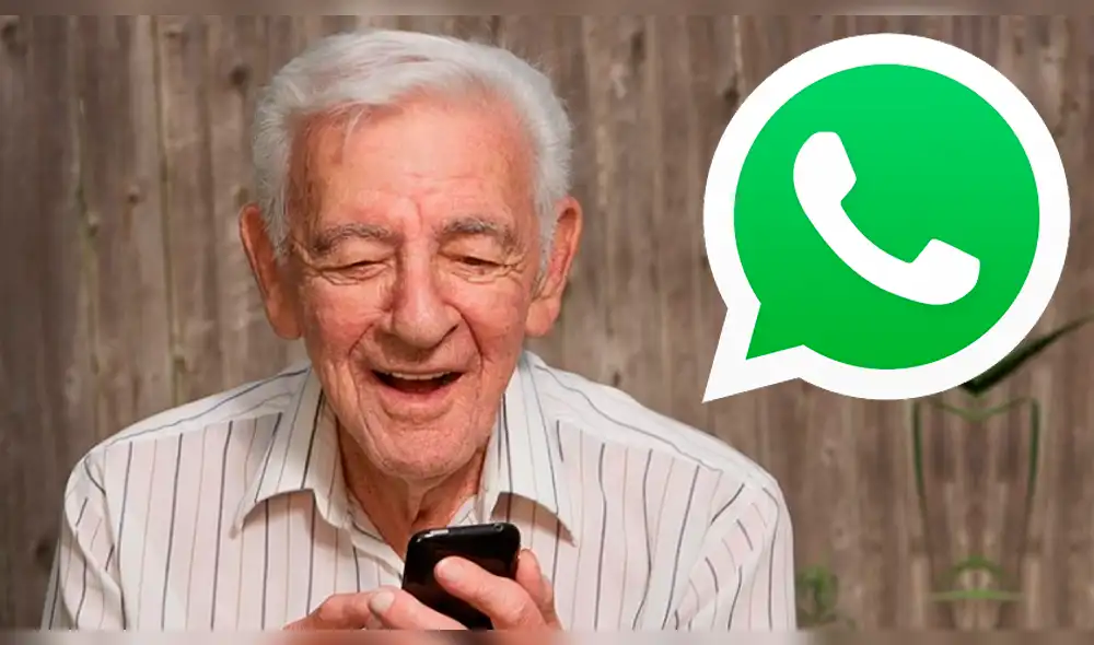 WhatsApp: Revisó perfil de su abuelo y vio algo muy desagradable [FOTOS]
