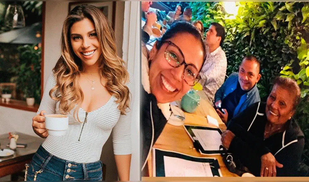 Alondra García Miró y doña Peta