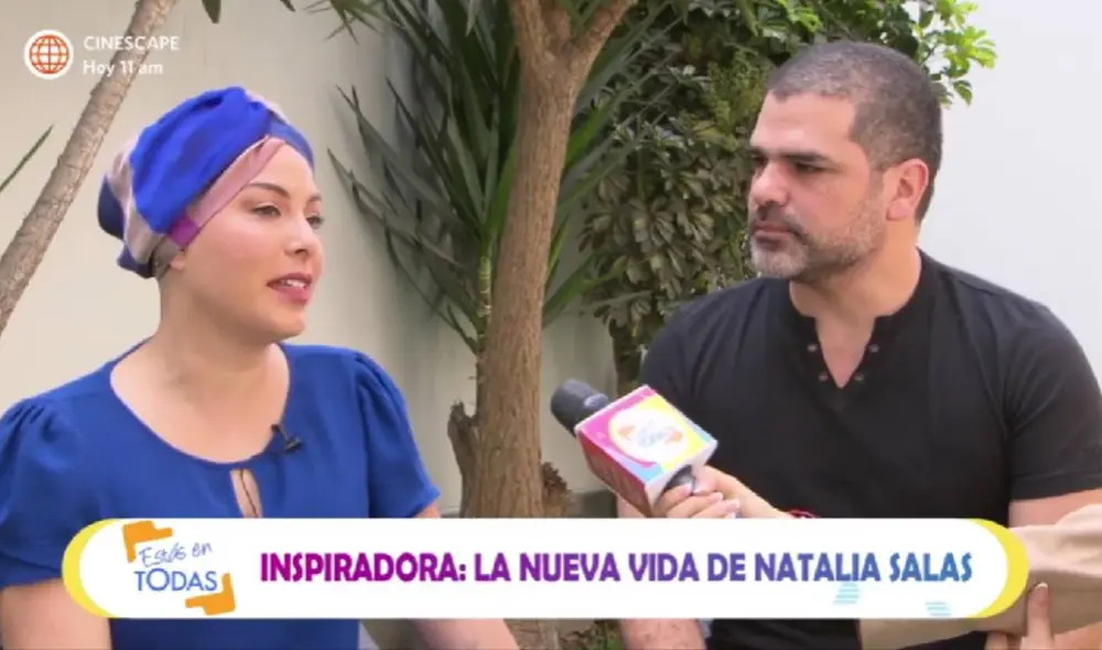 Natalia Salas y su esposo Sergio Coloma contaron cómo afrontan esta situación. Foto: captura de América TV Natalia Salas y su esposo Sergio Coloma contaron cómo afrontan esta situación. Foto: captura de América TV