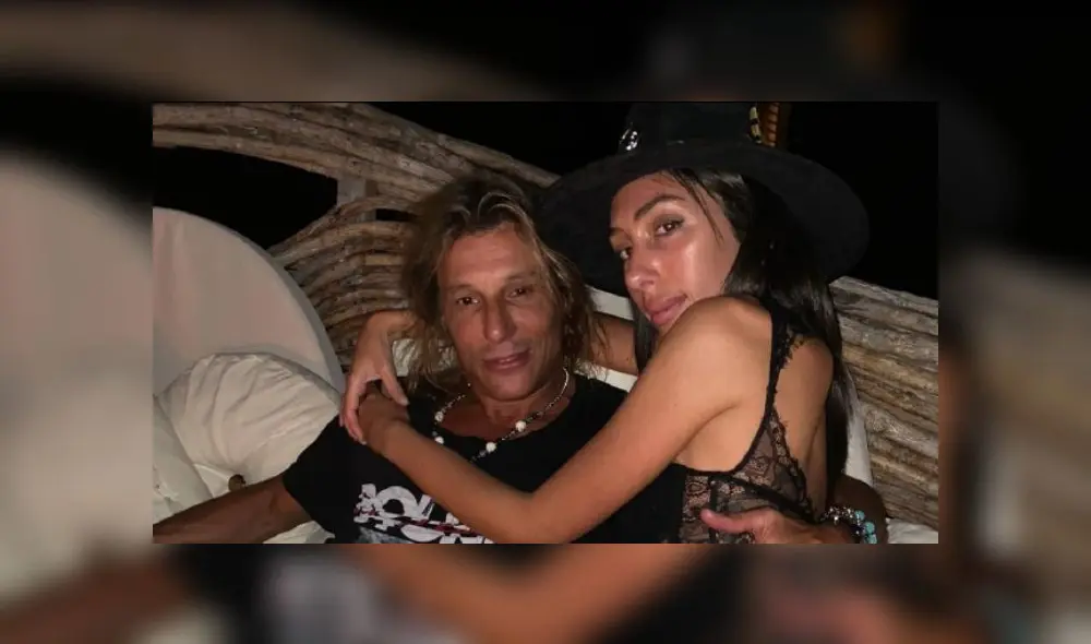 Claudio Caniggia y Sofía Bonelli Claudio Caniggia y Sofía Bonelli