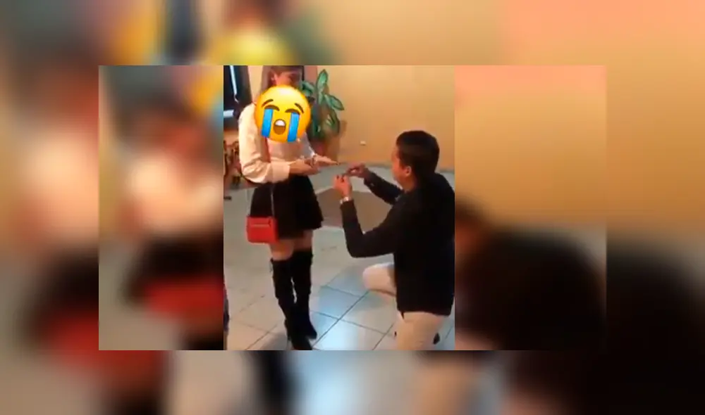 El joven paso un bochornoso momento frente a su novia y sus familiares por un peculiar detalle que quiso añadir a su sorpresa