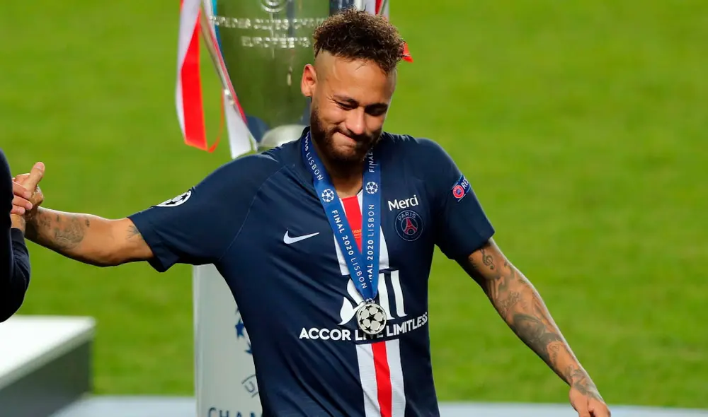 Neymar perdió la champions ante el Bayern Münich. Foto: EFE Neymar perdió la champions ante el Bayern Münich. Foto: EFE