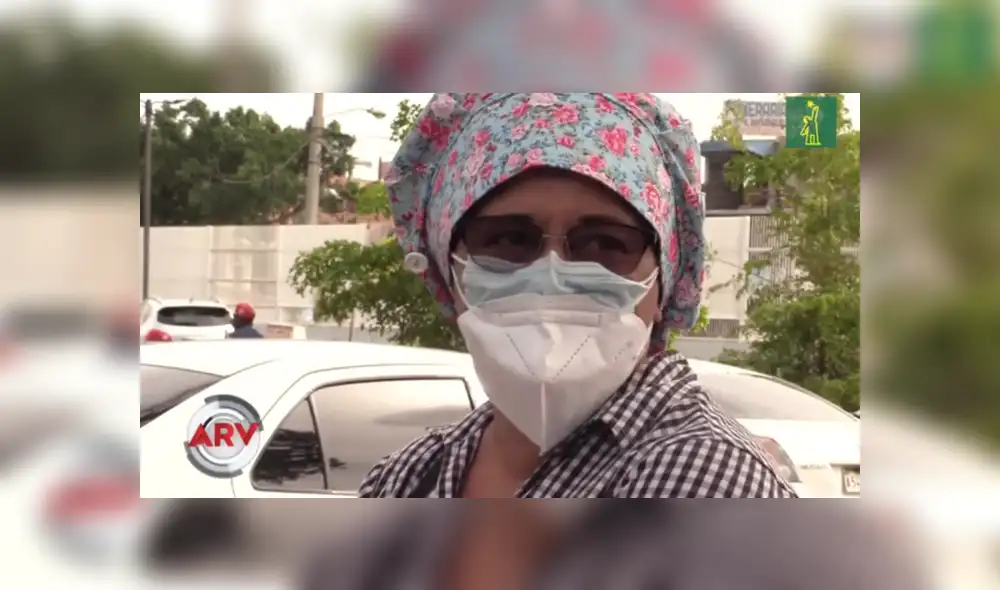 La mujer quería ayudar a cuidar a sus padres, quienes aparte del COVID-19 tiene otras enfermedad. Foto: captura La mujer quería ayudar a cuidar a sus padres, quienes aparte del COVID-19 tiene otras enfermedad. Foto: captura