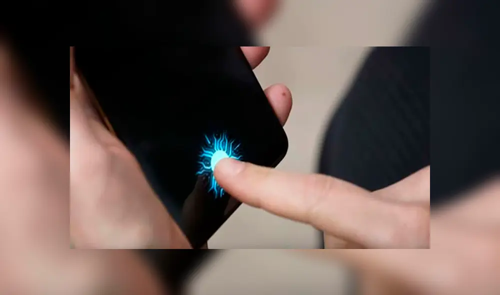 Algunos smartphone tienen el sensor de huella digital en la pantalla. Foto: Paréntesis.