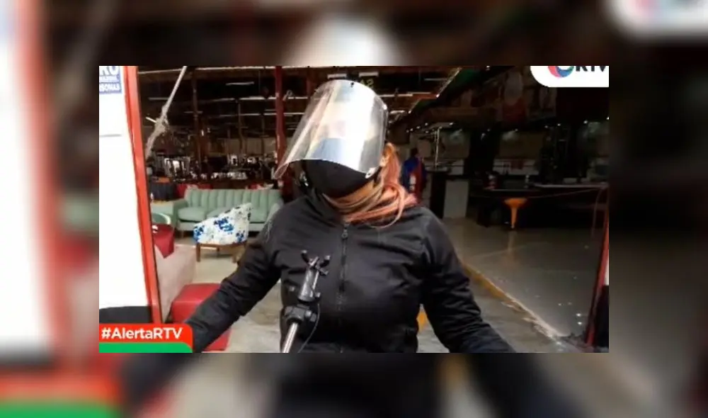 Trabajadora de centro comercial denunció a la cliente por ocasionarle moretones en el labio. Créditos: URPI-GLR.