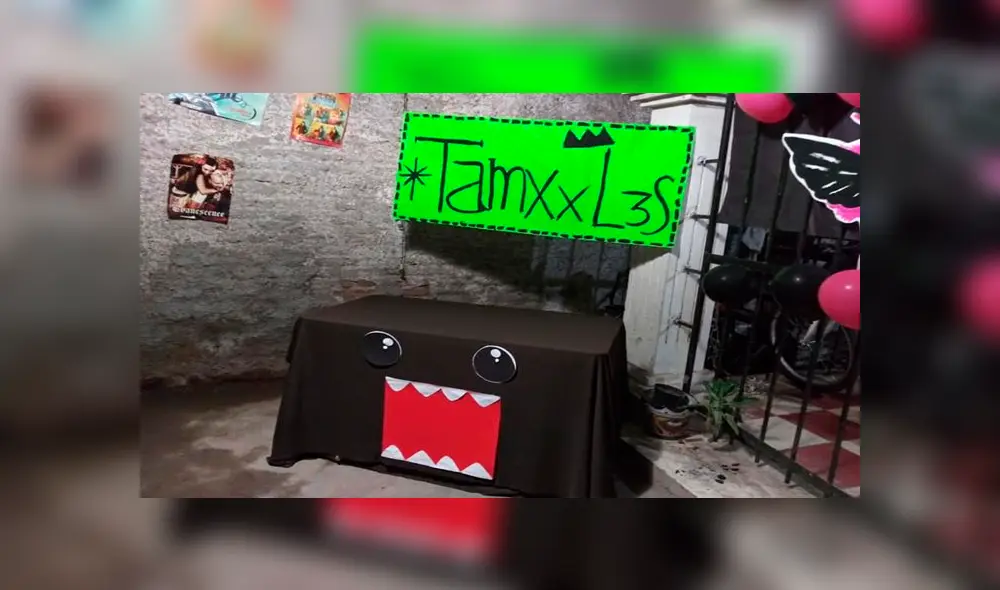 Desliza para ver los detalles de esta fiesta que se viralizó en Facebook. Foto: Captura.