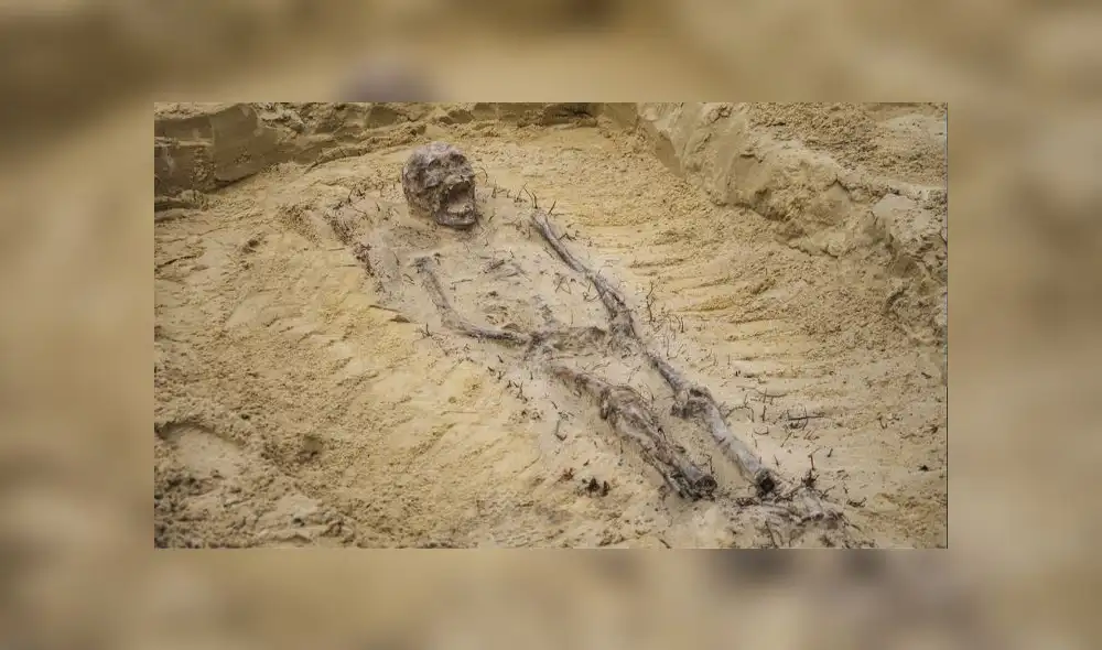Los restos fueron hallados durante unas obras de construcción. Foto: Facebook