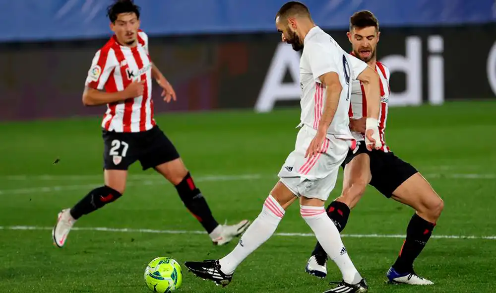 Real Madrid choca ante Athletico Bilbao por LaLiga Santander. Foto: EFE