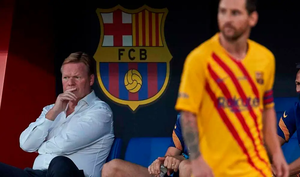 Ronald Koeman, entrenador de Barcelona, decidió la partida de Luis Suárez. Foto: EFE