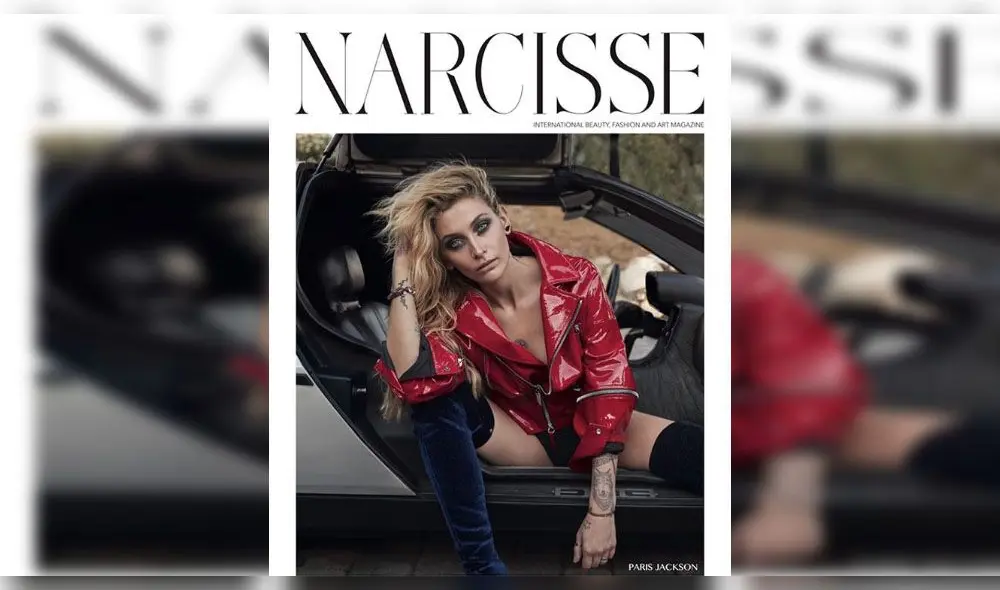 Hija de Michael Jackson posa desnuda junto a su mascota y es criticada en redes 