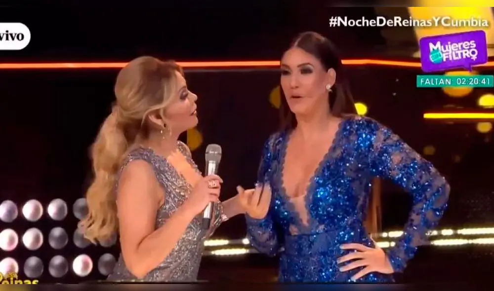 Santi Lesmes se burla de Tilsa Lozano, pero ella lo minimiza en vivo 