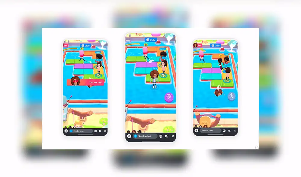 Snapchat crea su plataforma de videojuegos con estos increíbles títulos [FOTOS]