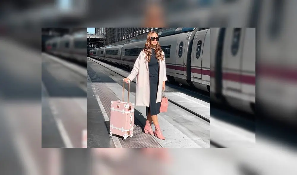 La presentadora se encontraba en Gijón porque su esposo, Ezequiel Garay, fue operado por una lesión en la rodilla. (Foto: Instagram) La presentadora se encontraba en Gijón porque su esposo, Ezequiel Garay, fue operado por una lesión en la rodilla. (Foto: Instagram)