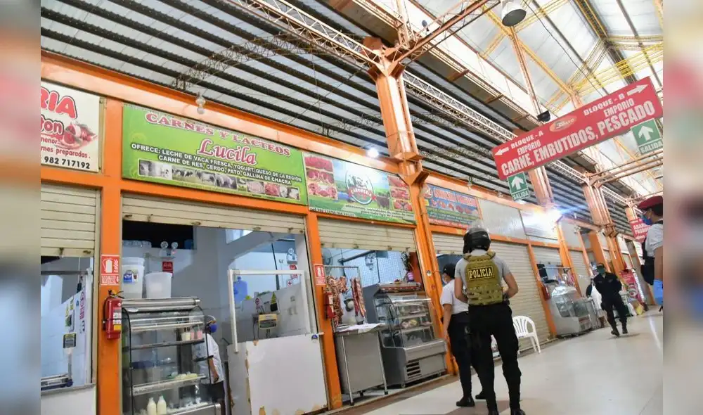 Comerciantes que vendían carne tenían coronavirus.  Fuente: Radio Madre de Dios