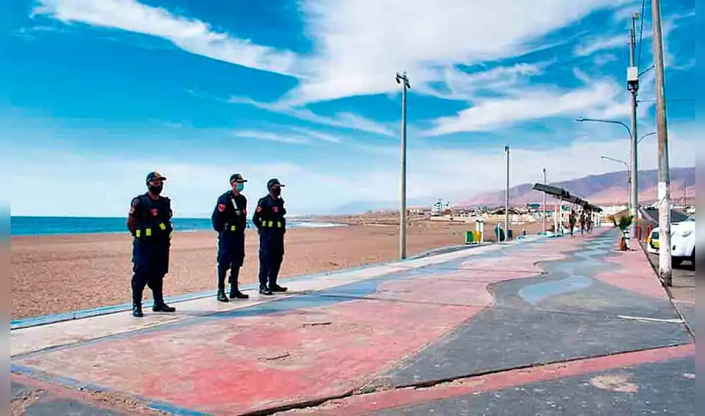PLAYAS. Permanecerán cerradas para evitar aglomeraciones.