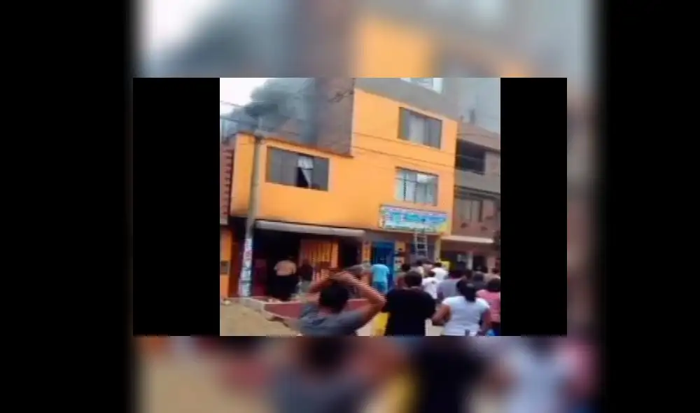 Comas: incendio se registró en centro de estimulación temprana [VIDEO]