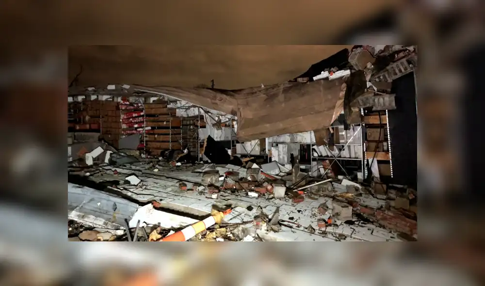El paso del tornado dejó sin energía eléctrica a distintos condados de Tennessee. Foto: AP.
