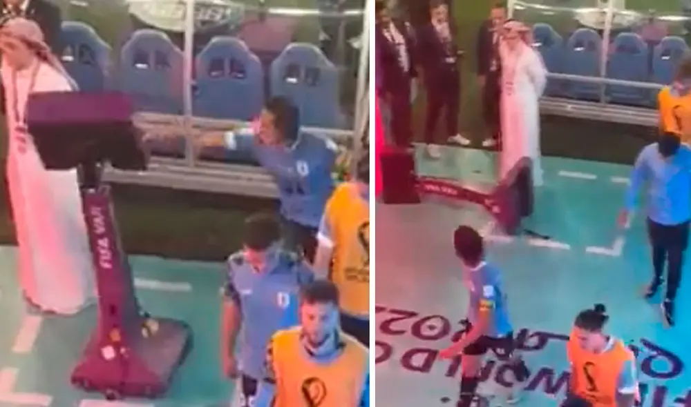 El delantero uruguayo jugó los últimos minutos ante Ghana. Foto: composición LR/FeFe