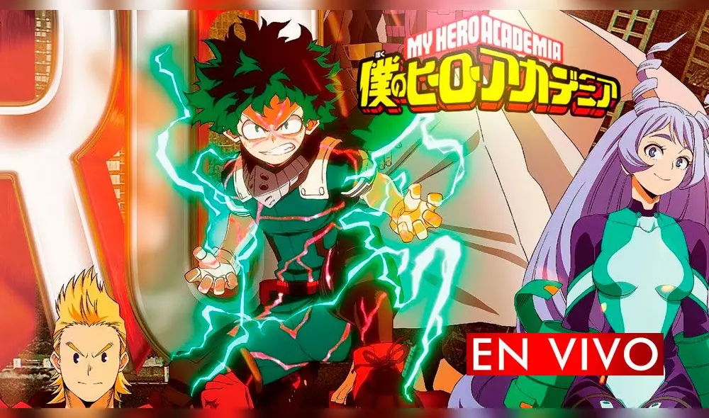 My Hero Academia 4 EN VIVO capítulo 14. Créditos: Composición