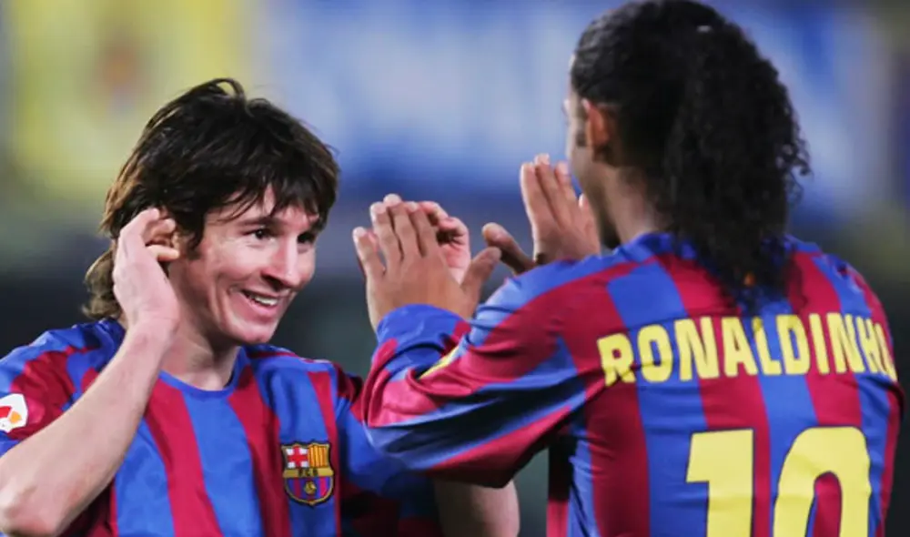 Ronaldinho aseguró que Lionel Messi es el mejor de su época pero no de la historia.