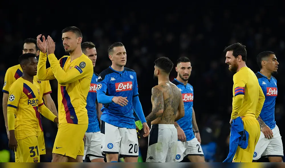 Barcelona: Quique Setién lanza advertencia luego de conocer el Sorteo de la Champions League. Foto: AFP