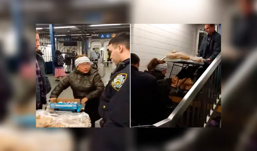 Indignación por discriminación policial contra una vendedora de churros del metro [VIDEO]