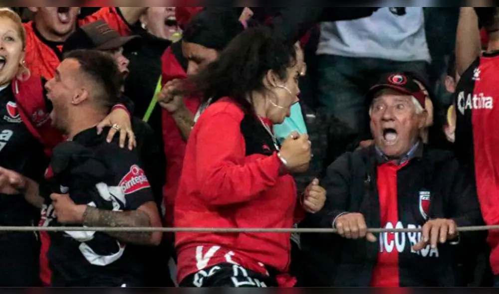 Copa Sudamericana 2019: hincha de Colón. Foto: Twitter Copa Sudamericana 2019: hincha de Colón. Foto: Twitter