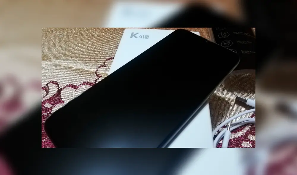 El LG K41s viene con una pantalla de 6.5 pulgadas con resolución HD+ 20:9. Foto: José Santana. El LG K41s viene con una pantalla de 6.5 pulgadas con resolución HD+ 20:9. Foto: José Santana.